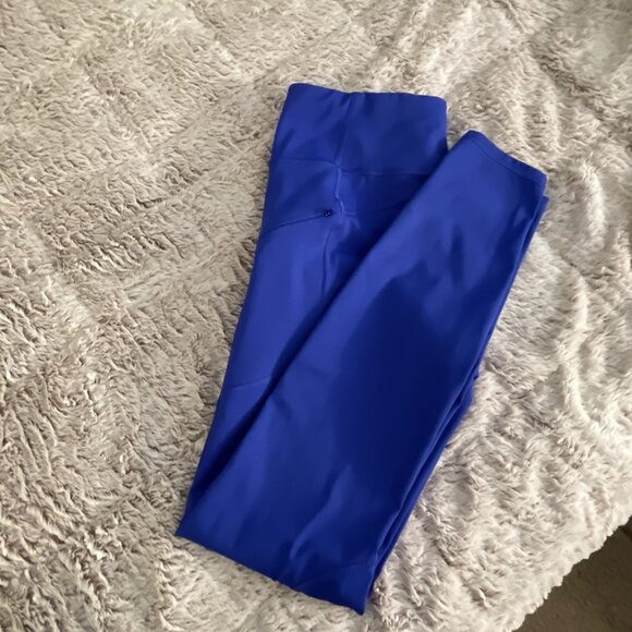 Athleta‎ Leggings Womens MT Blue Contender Tight Gym Yoga Workout Athletic Comfy - Picture 9 of 12